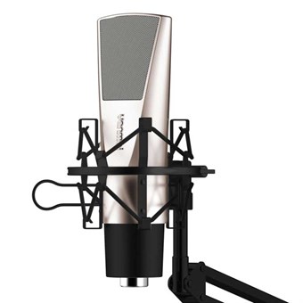 Mikrofon m/ Elastikholder til Mac og PC