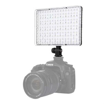 PULUZ® Studio Light 176 LED-lys m/2 Filtre til Kamera