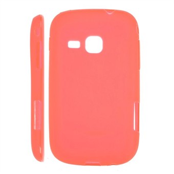 Silikone cover til Galaxy mini 2 (Rød)