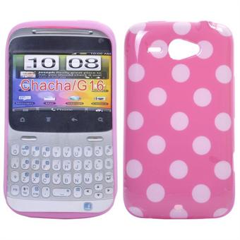 HTC ChaCha Dog Pattern (Pink)