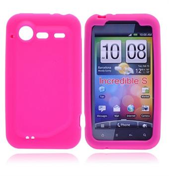 HTC Incredible S Silicone Cover (Pink) 
