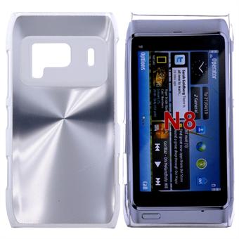 Aluminium cover til Nokia N8 (Sølv)