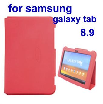 Exclusive etui til Samsung Tab 8.9 (Rød)