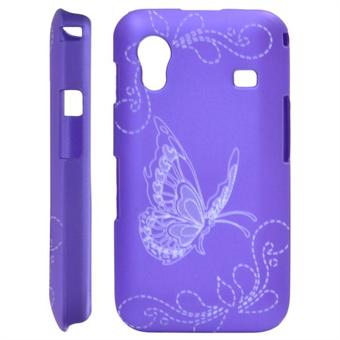 Samsung Galaxy Ace Sommerfugl cover (Lilla)