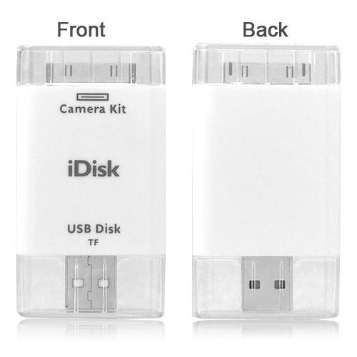 iDisk - USB TF kort læser Camera Connection Kit