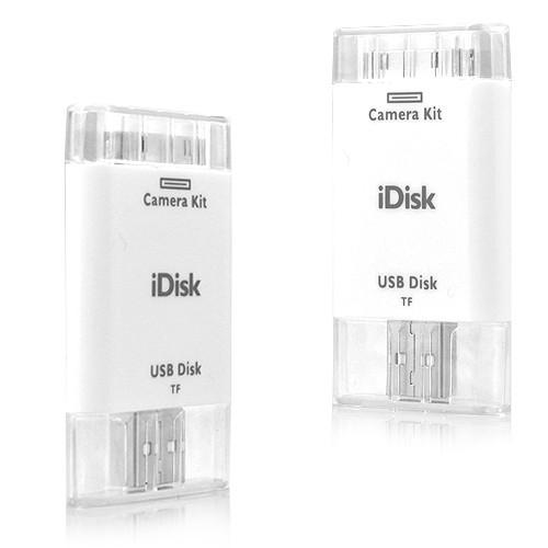 iDisk - USB TF kort læser Camera Connection Kit