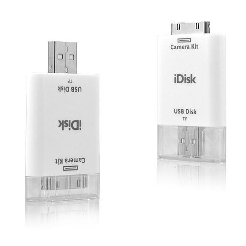 iDisk - USB TF kort læser Camera Connection Kit