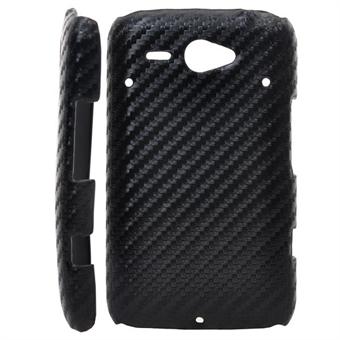 HTC ChaCha Corbon Cover (Sort)