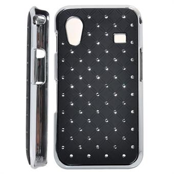 Exklusiv Dimond bling Galaxy Ace (Sort)