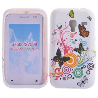 Motiv Cover Til Galaxy Ace Plus (Sommerfugl)