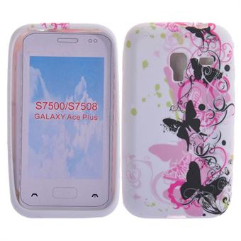 Motiv Cover Til Galaxy Ace Plus (Sommerfugle)