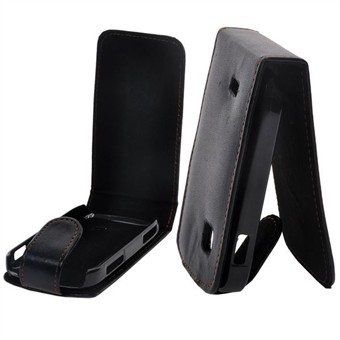 Galaxy Mini læder etui (Sort)