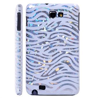 Galaxy Note Zebra cover (Hvid)