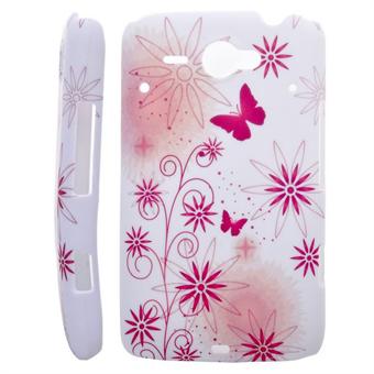 HTC ChaCha Motiv Cover (Sommerfugl-1)
