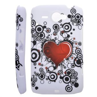 HTC ChaCha Motiv Cover (Hjerte)