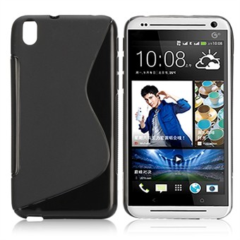 S-Line Silikone Cover Htc desire 800/816 (Sort)