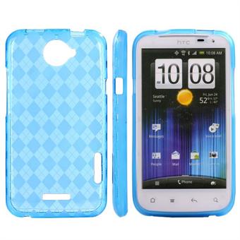 Ternet Cover HTC ONE X (Blå)