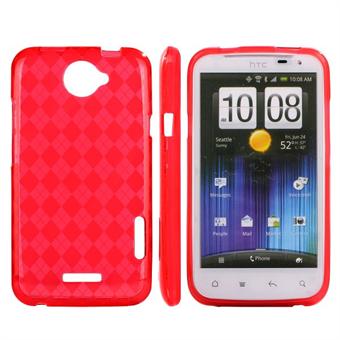 Ternet Cover HTC ONE X (Rød)