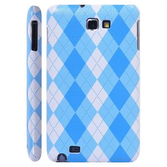 Mønstre cover til Galaxy Note (Blå)