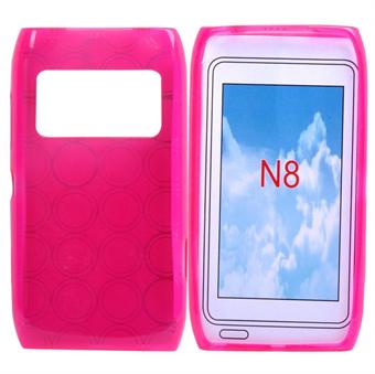 Silikone cover til Nokia N8 (Pink)