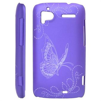 Sommerfugle Cover til HTC Sensation (Purple)