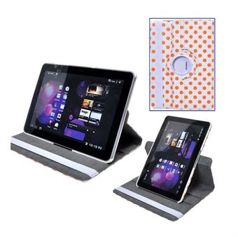 Dog Pattern Etui til Tab 10.1 (Hvid/Orange)