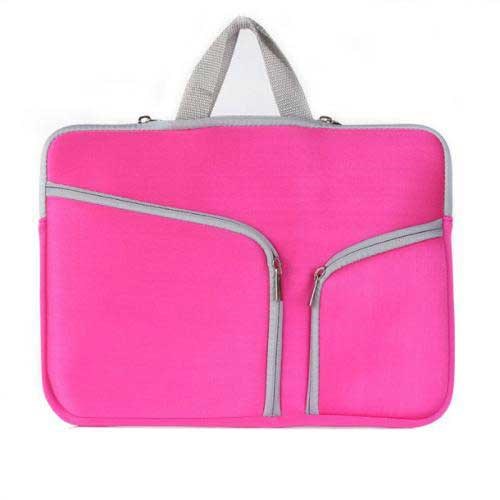 Frost butiksindehaveren Fremmedgøre Macbook Pro 15.4 smart hånd taske - Pink