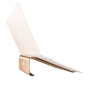 Cooling Bordholder til Mac Air, Mac Pro, iPad /11-17"- Guld 