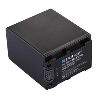 PULUZ® NP-FV100 Batteri 3900 mAh til Sony