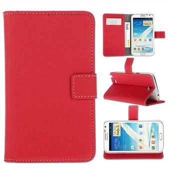Stofetui Samsung Galaxy Note 2 (rød)