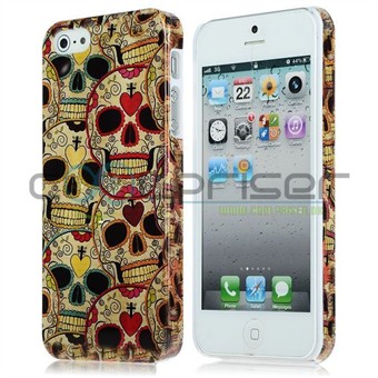 iPhone 5 / iPhone 5S / iPhone SE 2013 Cover Retro Skull