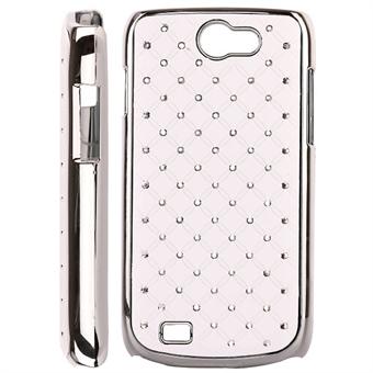 Bling Bling Diamond Chrome Samsung Galaxy W (Hvid)