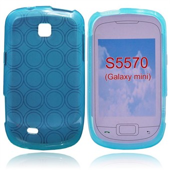 Silikone cirkel cover galaxy mini (turkis)