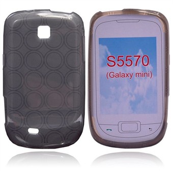 Silikone cirkel cover galaxy mini (Grå)