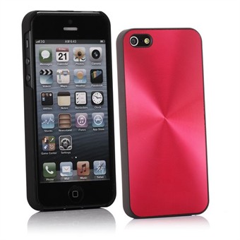 Aluminium Cover til iPhone 5 / iPhone 5S / iPhone SE 2013 (Rød)
