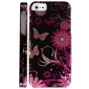 Flower Butterfly iPhone 5 / iPhone 5S / iPhone SE 2013 Cover 