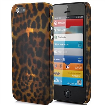iPhone 5 / iPhone 5S / iPhone SE 2013 - Leopard (orange)