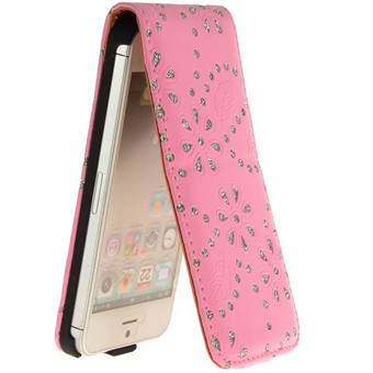 Bling Bling Diamond Etui til iPhone 5 / iPhone 5S / iPhone SE 2013 (Pink)