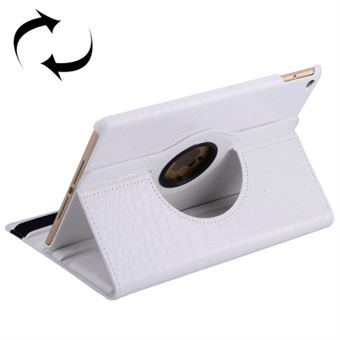 Krokodille  Roterende etui til Air 2 (Hvid)