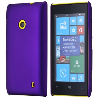 Simpel Plastik Cover til Lumia 520 (Lilla)