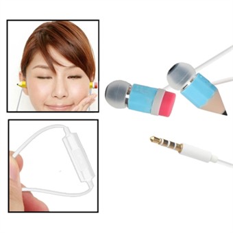 Magic Blyant Earphone M. Mic (Blå)
