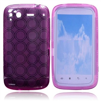 HTC Salsa C510 Silikone Cover (Lilla)
