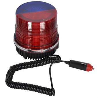  Brilliant Kraftig Xenon-blink Lampe Rød/ Blå