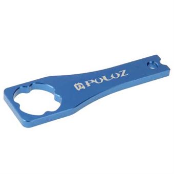 Puluz® Alu Rustfri Møtrik Skruenøgle - Blå
