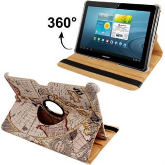 Verdenskort Roterende etui tab 2/3 10.1 (Leon)