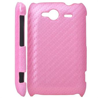 HTC Wildfire S Carbon cover (Pink)