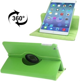 Danmarks Billigste 360 Roterende Etui til iPad 9.7 / iPad Air 1 (Grøn)