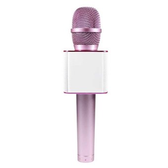 Q9 professionel Wireless Microphone med højttaler - Pink