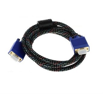 15 Pin VGA han-han Tilslutning Kabel Line Core Type: 3+8 (1.8M)
