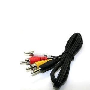 3,5 mm Jack til 3 RCA 